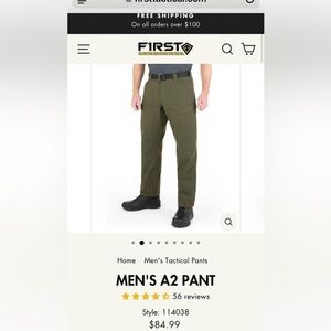First Tactical Pants A2